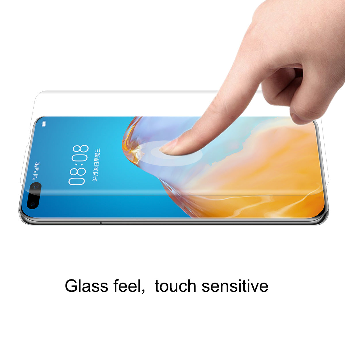 ENKAY 3D fuld størrelse skærmcover blød film til Huawei P40 Pro ENKAY 3D fuld størrelse skærmcover blød film til Huawei P40 Pro